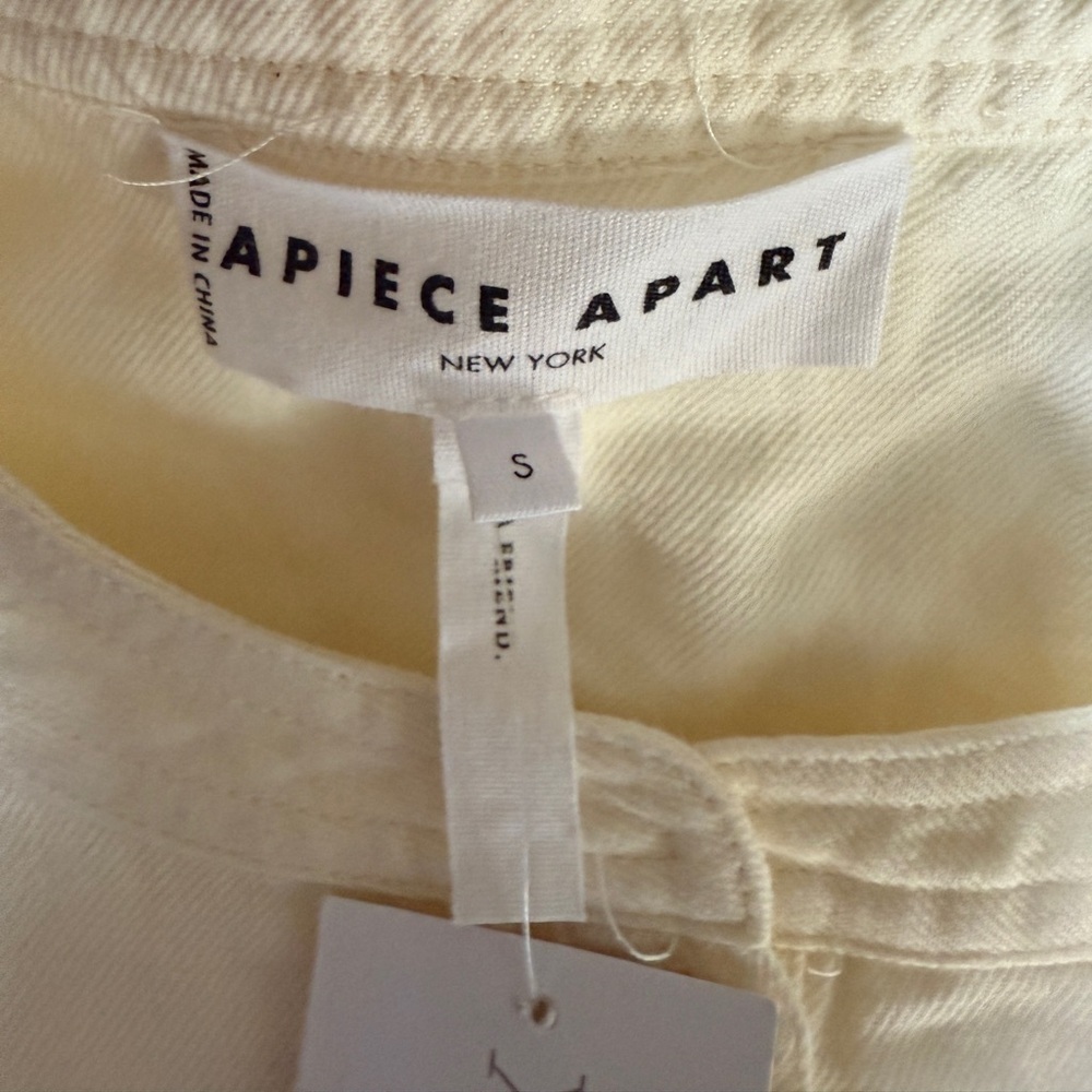 Apiece Apart Cream Dress S - Picture 5 of 11